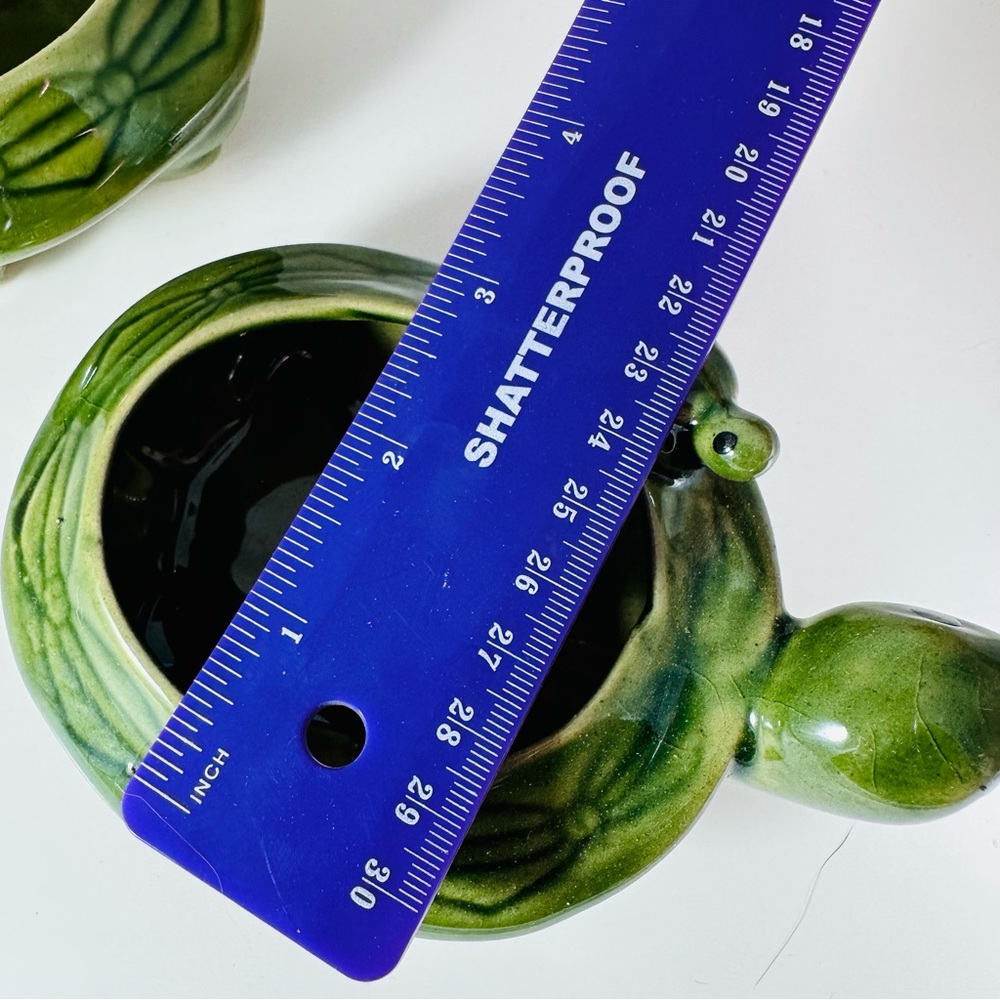 Set of to little vintage ceramic turtles, tea, light holders. - Picture 3 of 8